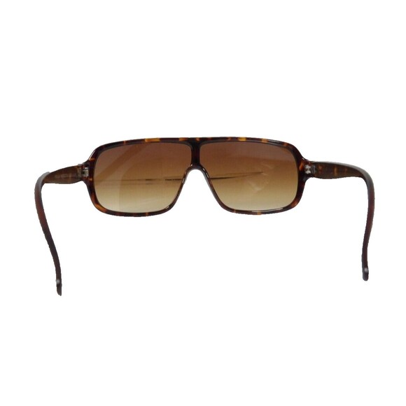Sunglasses Retro Brown Plastic Studded Tortoise 100 % UV Protection 4 Up - Picture 7 of 9